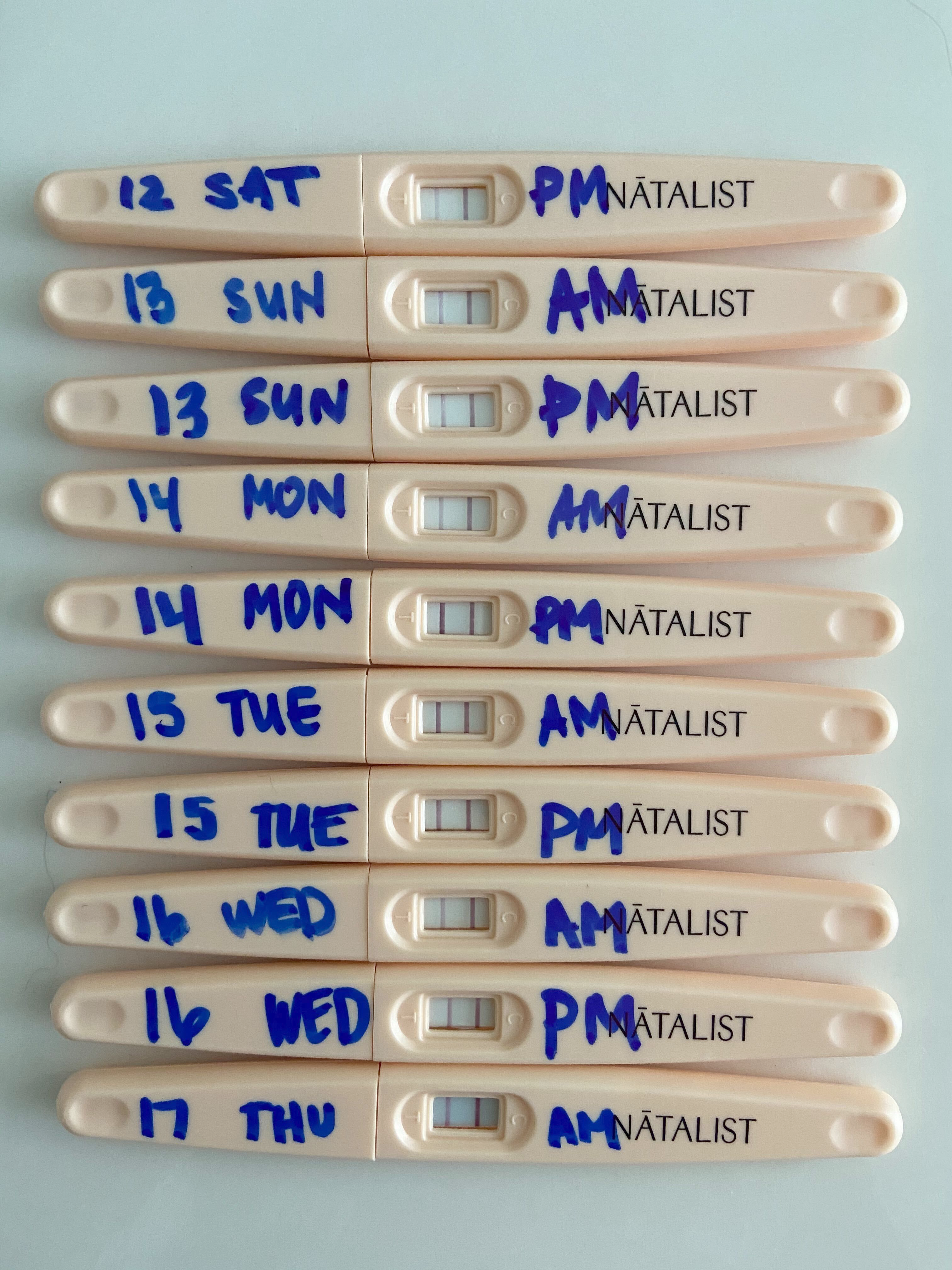 What Does Positive Ovulation Test Results Look Like? | Natalist